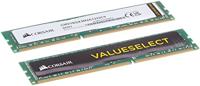 Corsair CMV16GX3M2A1333C9 Value Select 16GB (2x8GB) DDR3 1333 Mhz CL9 Standard Desktop Geheugen