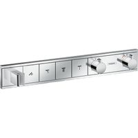 Hansgrohe RainSelect afbouwdeel voor inbouw douchekraan thermostatisch voor 4 functies 59.8x9cm chroom 15357000