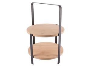 Gusta Etagere - Serveertoren - Bamboe - 2 laags - ∅27 x 39 cm