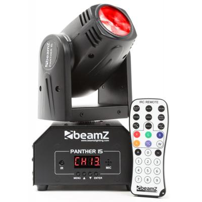 BeamZ Panther 15 compacte LED moving head met afstandsbediening BeamZ Panther 15 compacte LED moving head met afstandsbediening