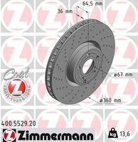 Remschijf Coat Z 400552920