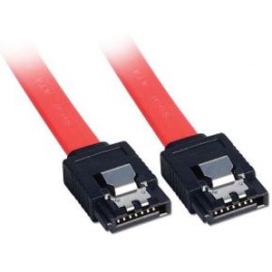 Lindy 0.2m SATA Cable SATA-kabel 0,2 m Rood