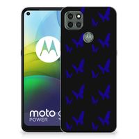 Motorola Moto G9 Power TPU bumper Vlinder Patroon - thumbnail