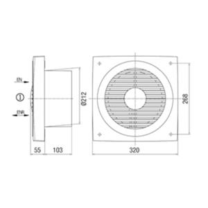 Maico Ventilatoren Maico Wandventilator