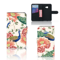 Telefoonhoesje met Pasjes voor Samsung Galaxy Xcover 4 | Xcover 4s Pink Peacock - thumbnail