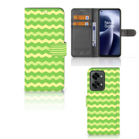 OnePlus Nord 2T Telefoon Hoesje Waves Green