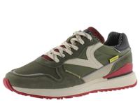 Victoria 1985 LEGGERA Nylon Low Tennis & Color & Split Leather Pieces & Retro Logo 8802111 for Men KAKI 42