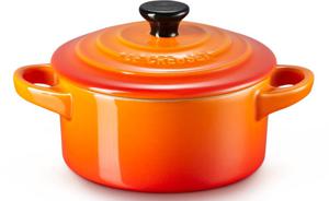 Le Creuset Serveerpan / Mini Braadpan Signature - Oranjerood - ø 10 cm / 250 ml