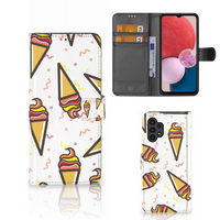 Samsung Galaxy A13 (4G) Book Cover Icecream