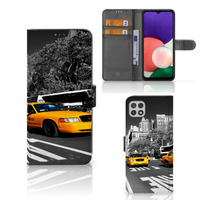 Samsung Galaxy A22 5G Flip Cover New York Taxi