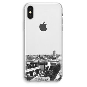 Marrakech Skyline : iPhone XS Max Transparant Hoesje