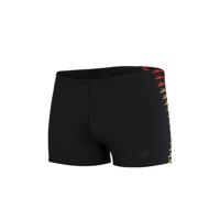 Speedo Endurance+ zwemboxer zwart/rood/geel