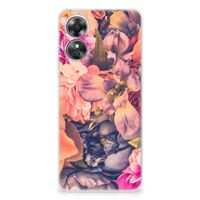 OPPO A17 TPU Case Bosje Bloemen