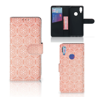 Xiaomi Redmi Note 7 Telefoon Hoesje Pattern Orange