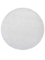 Louis de Poortere - Rond vloerkleed Trammel Structures 9246 Willow White - 240 rond