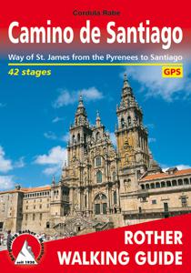 Wandelgids Rother Wandefuhrer Spanje Camino de Santiago - Jakobsweg -