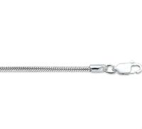 TFT Zilveren Ketting Slang Rond 2,0 mm x 45 cm