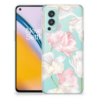 OnePlus Nord 2 5G TPU Case Lovely Flowers - thumbnail