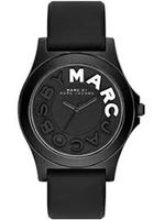 Horlogeband Marc by Marc Jacobs MBM4025 Silicoon Zwart 21mm