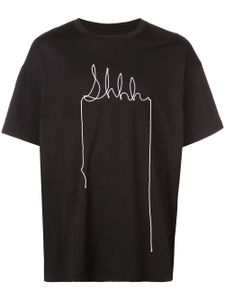 Mostly Heard Rarely Seen t-shirt Shh - Noir