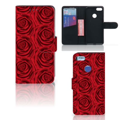 Motorola Moto E6 Play Hoesje Red Roses