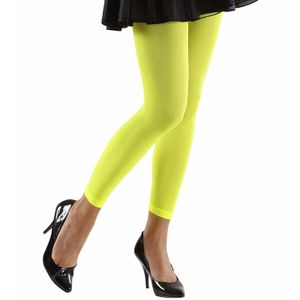 Neon groene legging voor dames