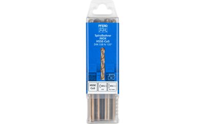 PFERD SPB DIN 338 HSSE N 8,5 INOX 25203575 Spiraalboor Gezamenlijke lengte 117 mm 10 stuk(s)