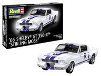Revell 07736 1966 Shelby GT 350 R Stirling Moss 1:24 Schaal - Ongebouwd/Onbeschilderd Plastic Model Kit