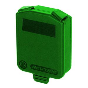 Neutrik SCDX-5 Afdekkapje groen