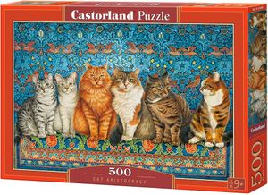 Cat Aristocracy Puzzel 500 Stukjes