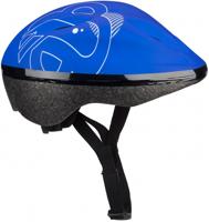 Nijdam helm Sky Base junior EPS/Pet blauw mt 52 56 cm