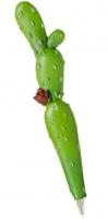 LG Imports Balpen cactus groen bloem 16 cm