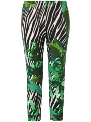 7/8-legging print blad- en zebramotieven Van Doris Streich groen