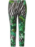 7/8-legging print blad- en zebramotieven Van Doris Streich groen