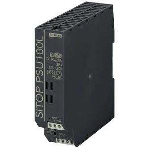 Siemens SITOP PSU100L 24 V/2,5 A DIN-rail netvoeding 24 V/DC 2.5 A 60 W Aantal uitgangen: 1 x Inhoud: 1 stuk(s)