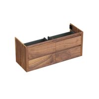 Onderkast Forzalaqua Gela 140x51x60 cm 4 Softclose Lades Noten Pure Walnut Forzalaqua