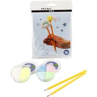 Creotime Mini Creatieve Set, boetseren potloden 1set