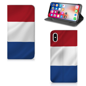 Apple iPhone Xs Max Standcase Nederlandse Vlag