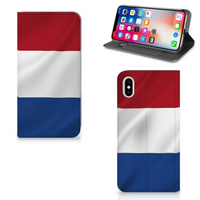 Apple iPhone Xs Max Standcase Nederlandse Vlag