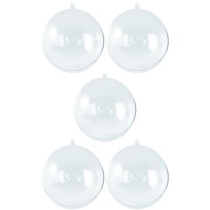 25x Kerstballen om te vullen 7 cm   -