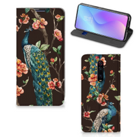 Xiaomi Redmi K20 Pro Hoesje maken Pauw met Bloemen