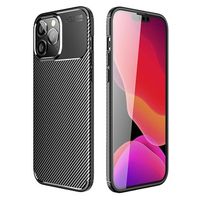 Beetle Carbon Fiber iPhone 14 Pro Case - Zwart - thumbnail