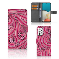 Samsung Galaxy A73 5G Hoesje Swirl Pink - thumbnail