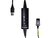 Imtradex AK-4 USB DEX-QD Telefoonheadset kabel Zwart