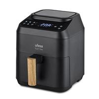 fesa AF2850 Fryin' Free Heteluchtfriteuse Zonder Olie, 6 Programma's, 1200W, 2.8L, Touchscreen, Timer, Temperatuur 80ºC - 200ºC, BPA-vrij, Antikleefmandje en -bakplaat, Koude Wand/Handvat