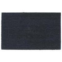 vidaXL Deurmat 50x80 cm getufte kokosvezel donkergrijs, inloopmat, mat voordeur, deur mat, voordeurmat, voetveeg, deurmat voordeur, deurmat binnen