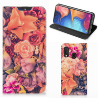 Samsung Galaxy A20e Smart Cover Bosje Bloemen