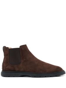 Tod's bottines Tronchetto en daim - Marron