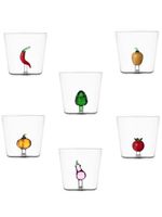 Ichendorf Milano verres à design légumes (lot de six) - Blanc