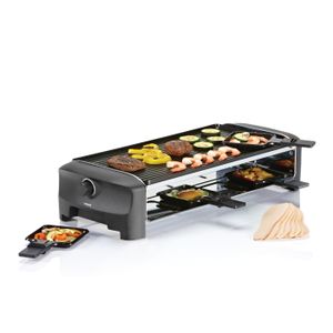 Princess 162840 Raclette 8 Grill and Teppanyaki Party